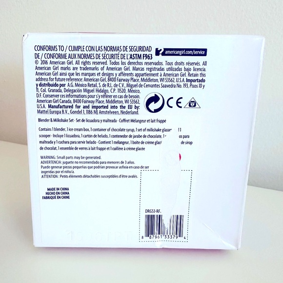 American Girl Truly Me Blender and Milkshake Set - Retired - Picture 5 of 6